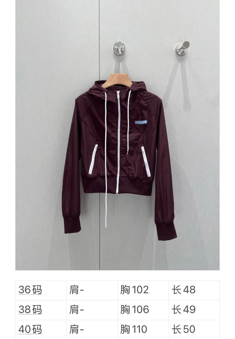 Prada Sunscreen Jacket Cozy 165852