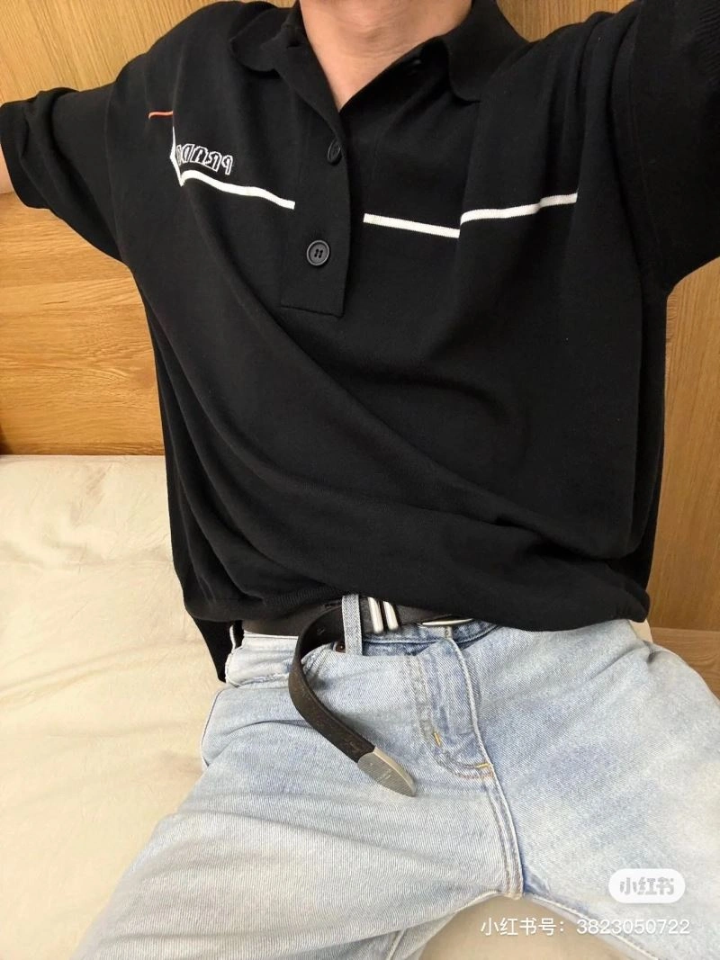 Prada T-Shirts Stretchable 171279