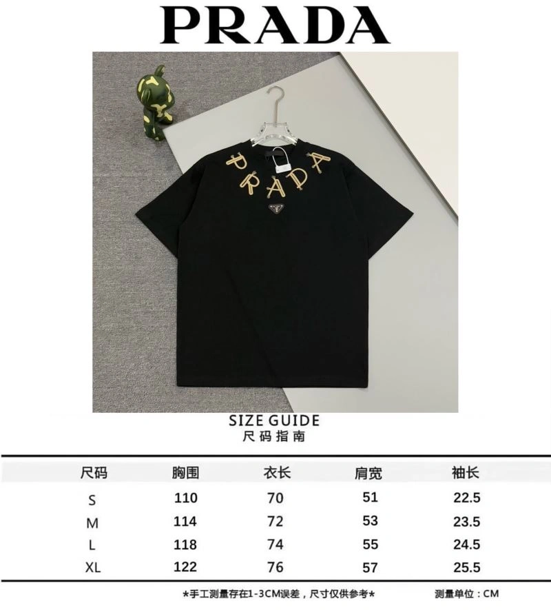Prada T-Shirts Snug 171262