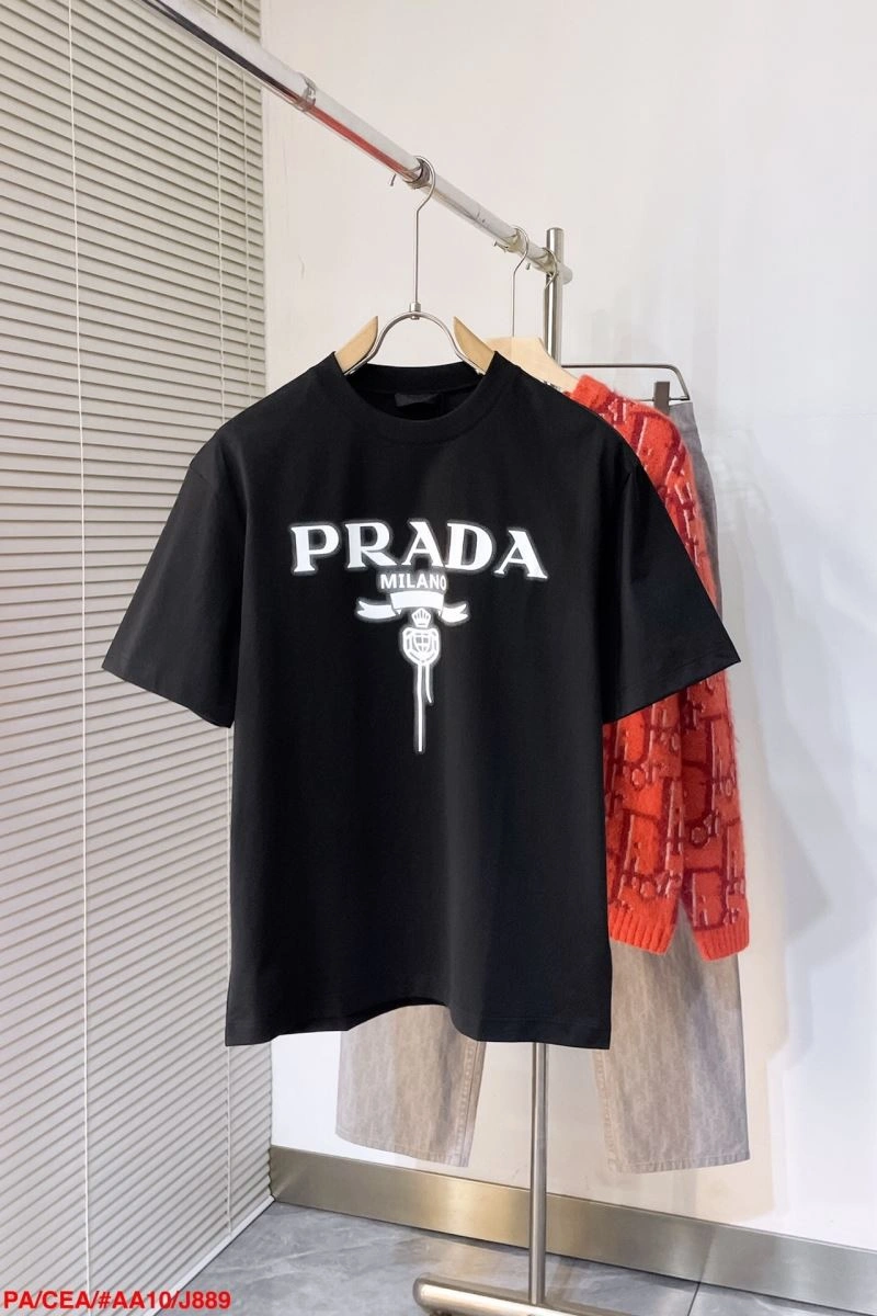 Prada T-Shirts Minimalist 171532