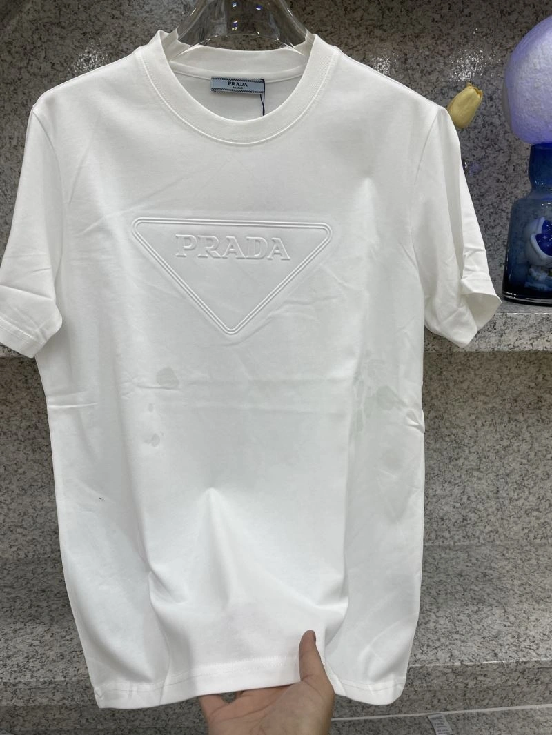 Prada T-Shirts Stretchable 169797