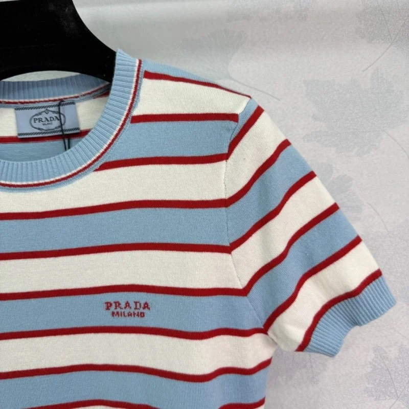 Prada T-Shirts Stretchable 166089
