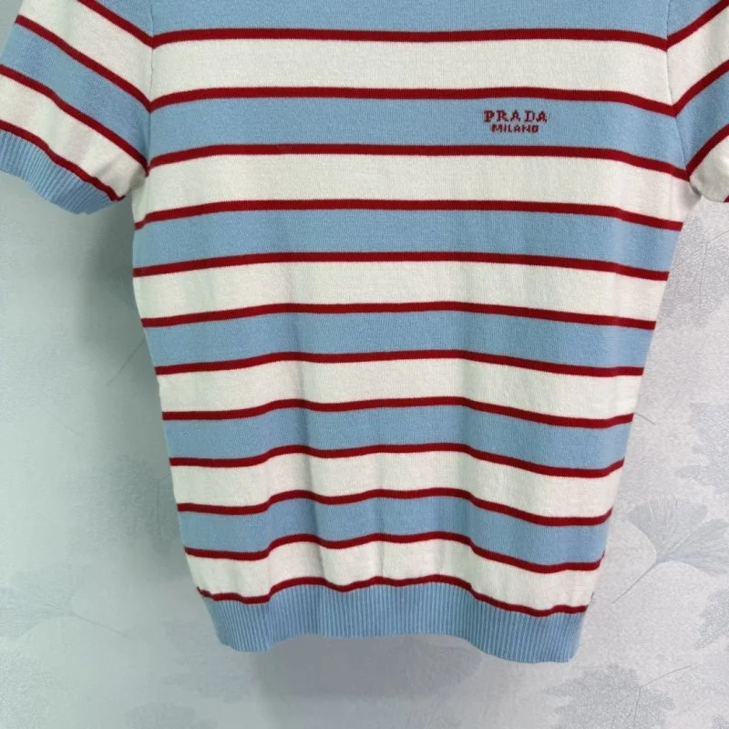 Prada T-Shirts Stretchable 166089