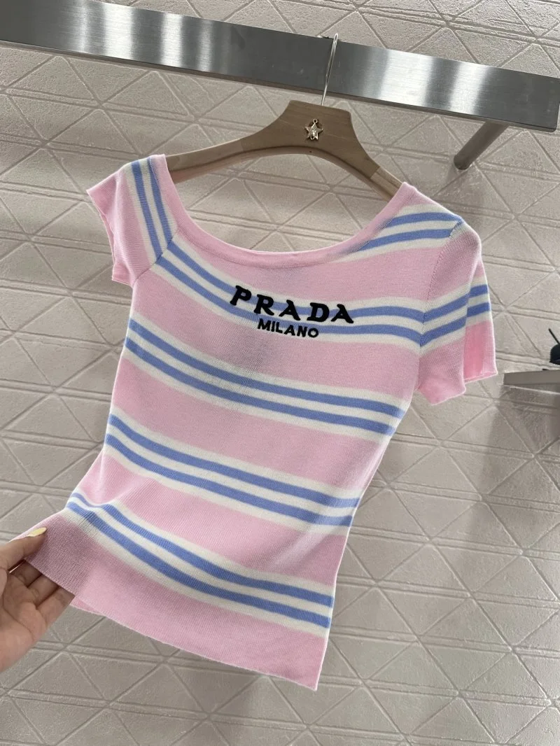 Unisex Prada T-Shirts 166077