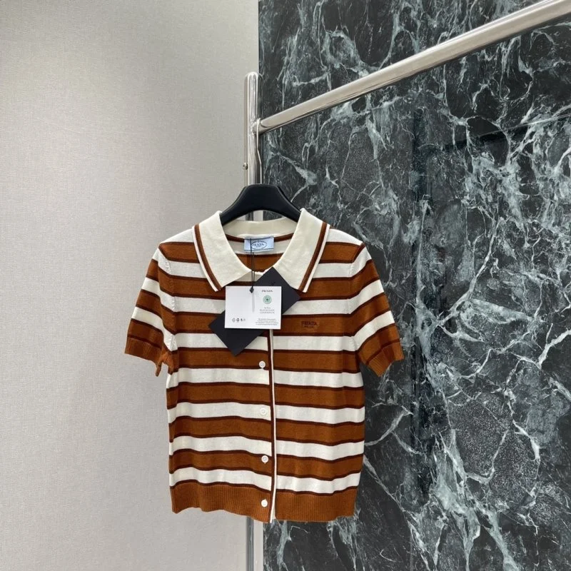 Prada T-Shirts Breathable 166476
