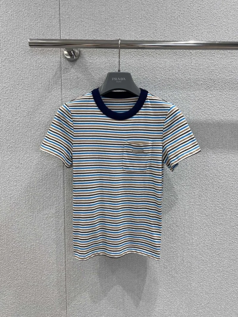 Prada T-Shirts Breathable 166497