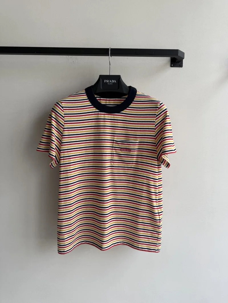 Prada T-Shirts Stretchable 166486