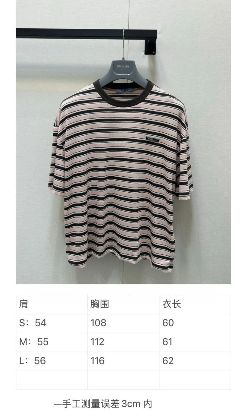 Prada T-Shirts OdorResistant 165773