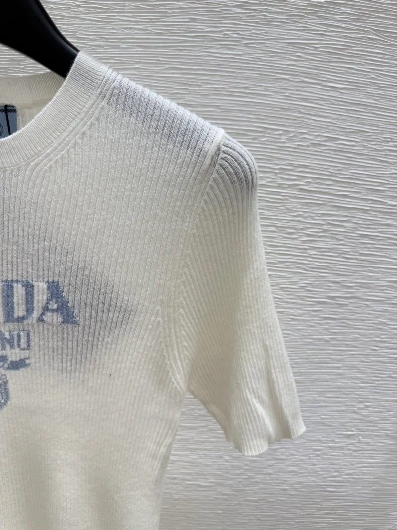 Prada T-Shirts Stretchable 165684