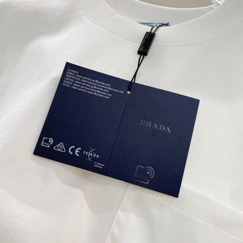 Prada T-Shirts Breathable 169154