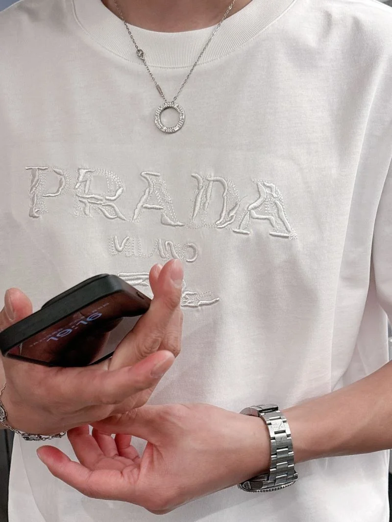 Prada T-Shirts Durable 167897