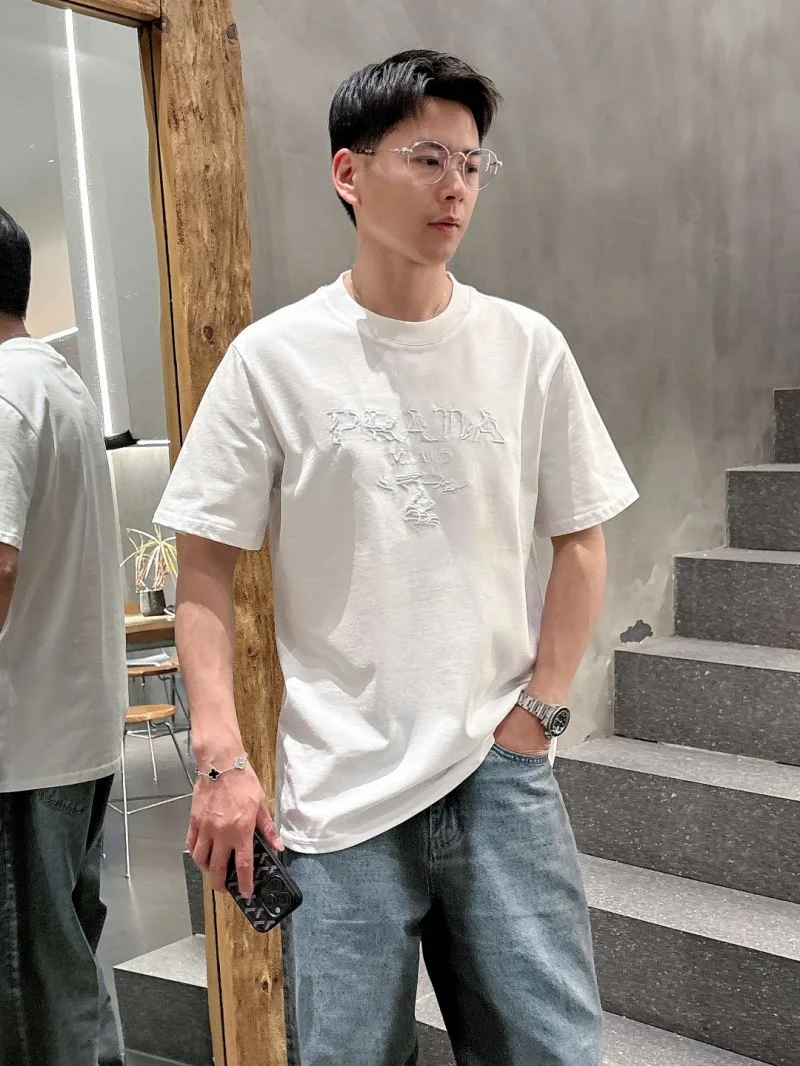Prada T-Shirts Durable 167897