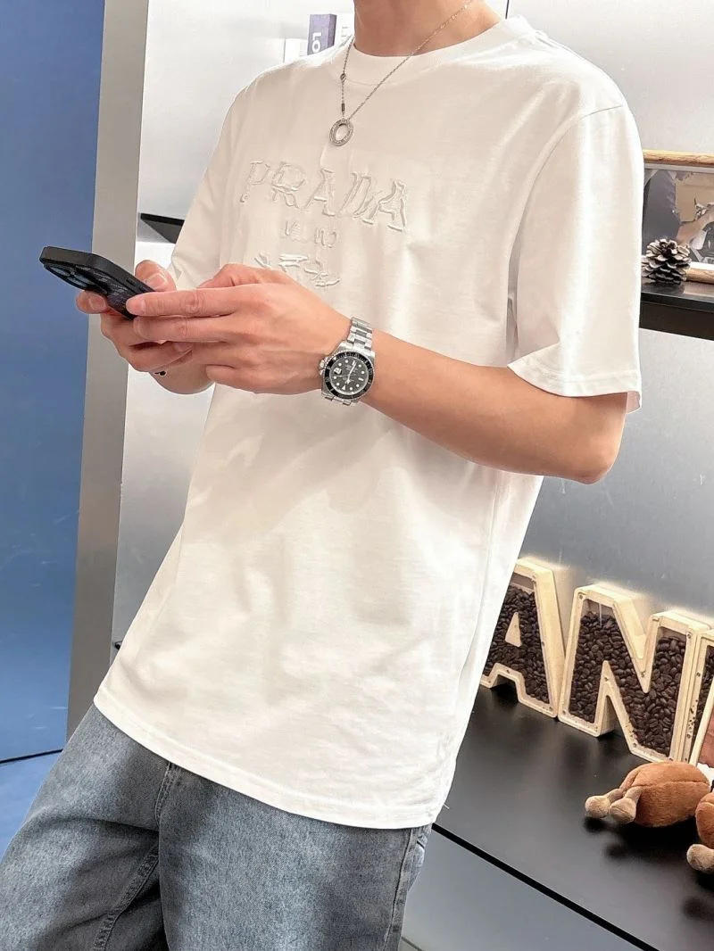 Prada T-Shirts Durable 167897
