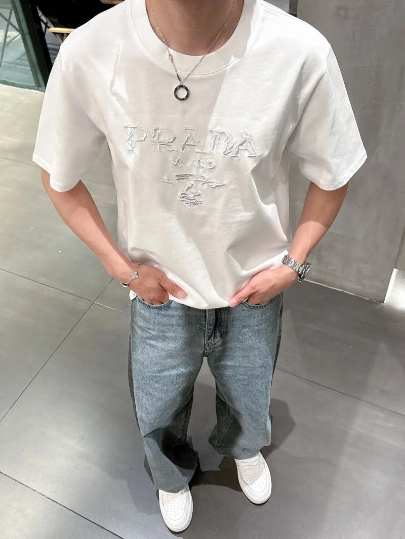Prada T-Shirts Durable 167897