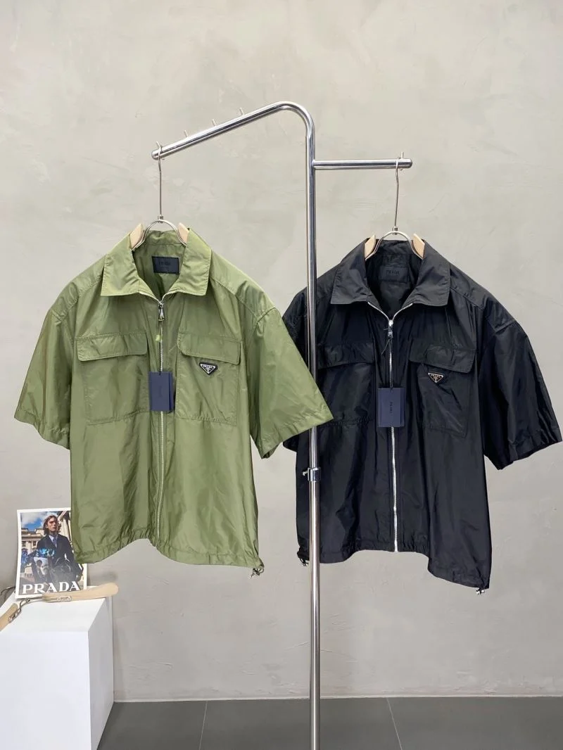 Prada T-Shirts Breathable 167881