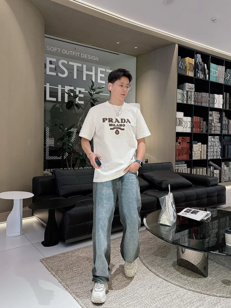 Breathable Prada T-Shirts 167781