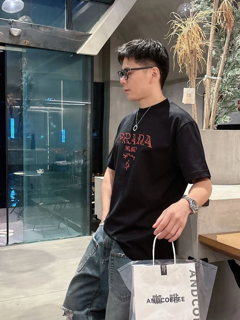 Prada T-Shirts ZeroBulk 167756