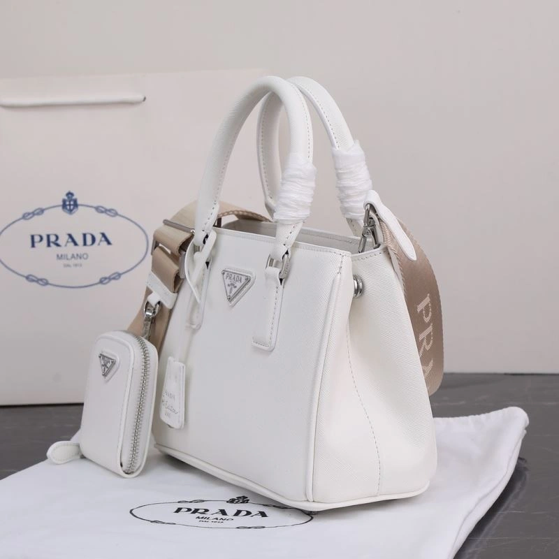 Prada Top Handle Bags Breathable 87129