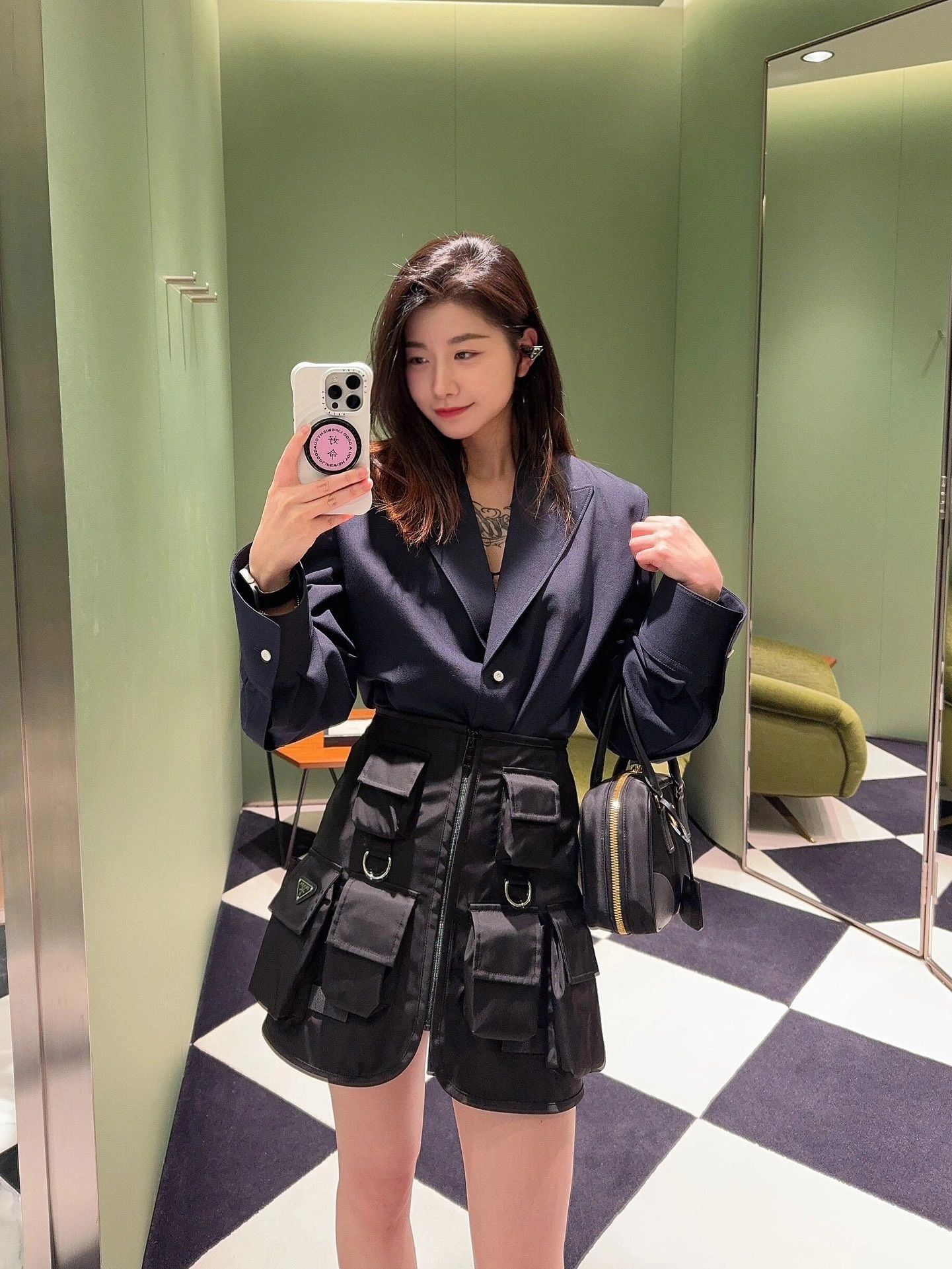 TechFriendly Prada Top Handle Bags 73715