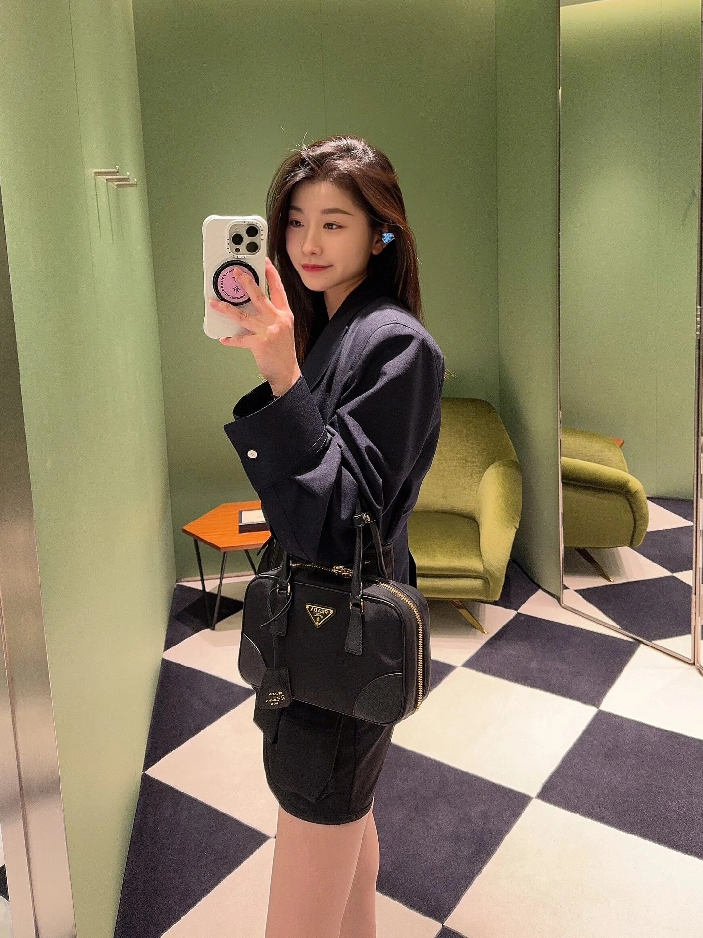 TechFriendly Prada Top Handle Bags 73715