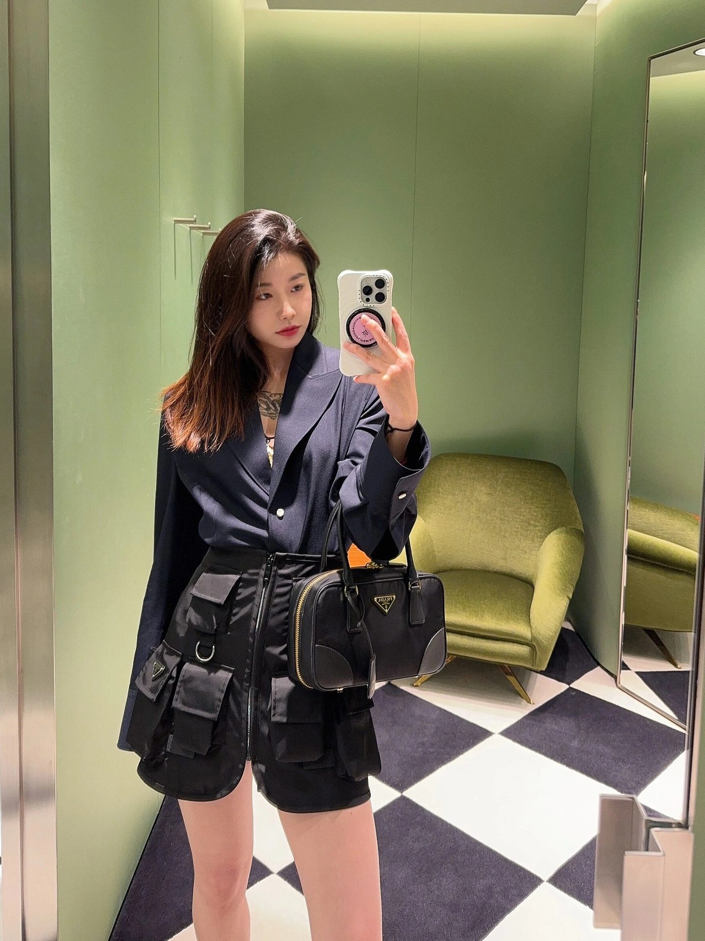 TechFriendly Prada Top Handle Bags 73715