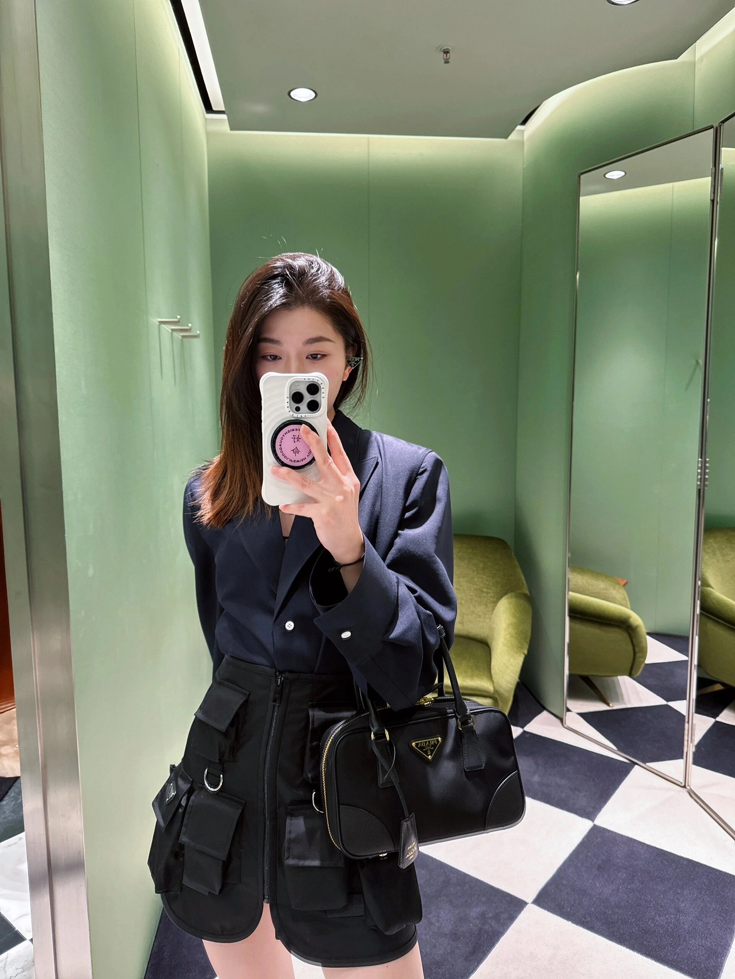 TechFriendly Prada Top Handle Bags 73715