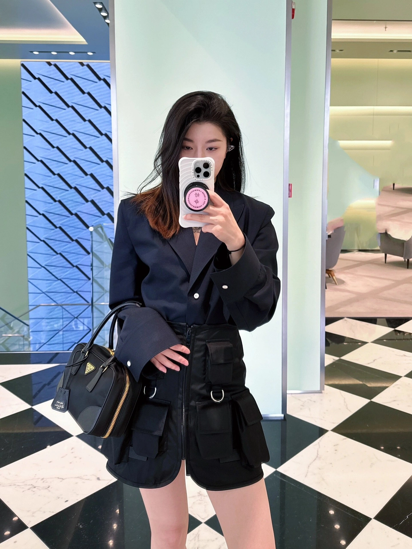 TechFriendly Prada Top Handle Bags 73715