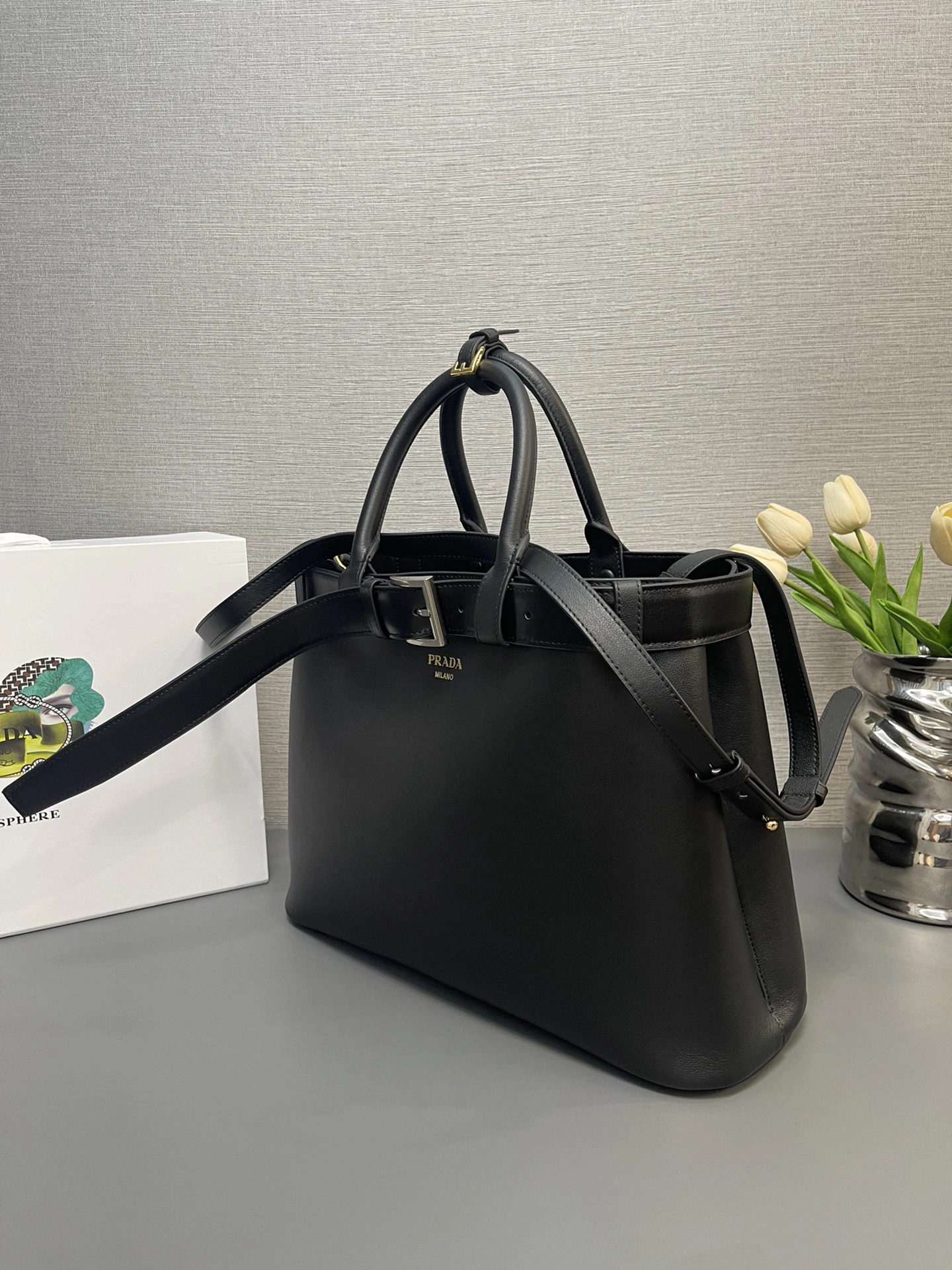 WellDesigned Prada Top Handle Bags 73640