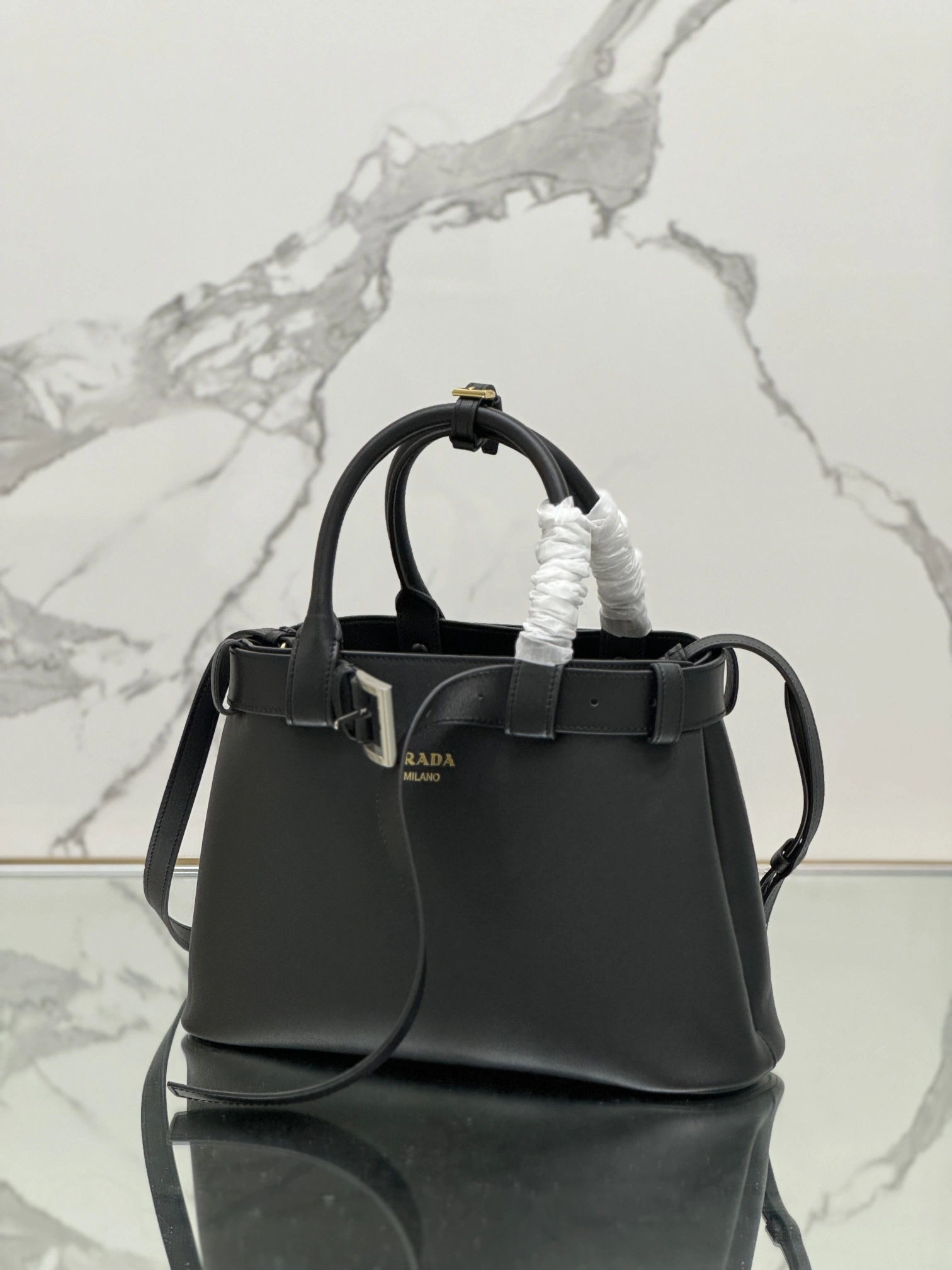 Prada Top Handle Bags Flexible 73641