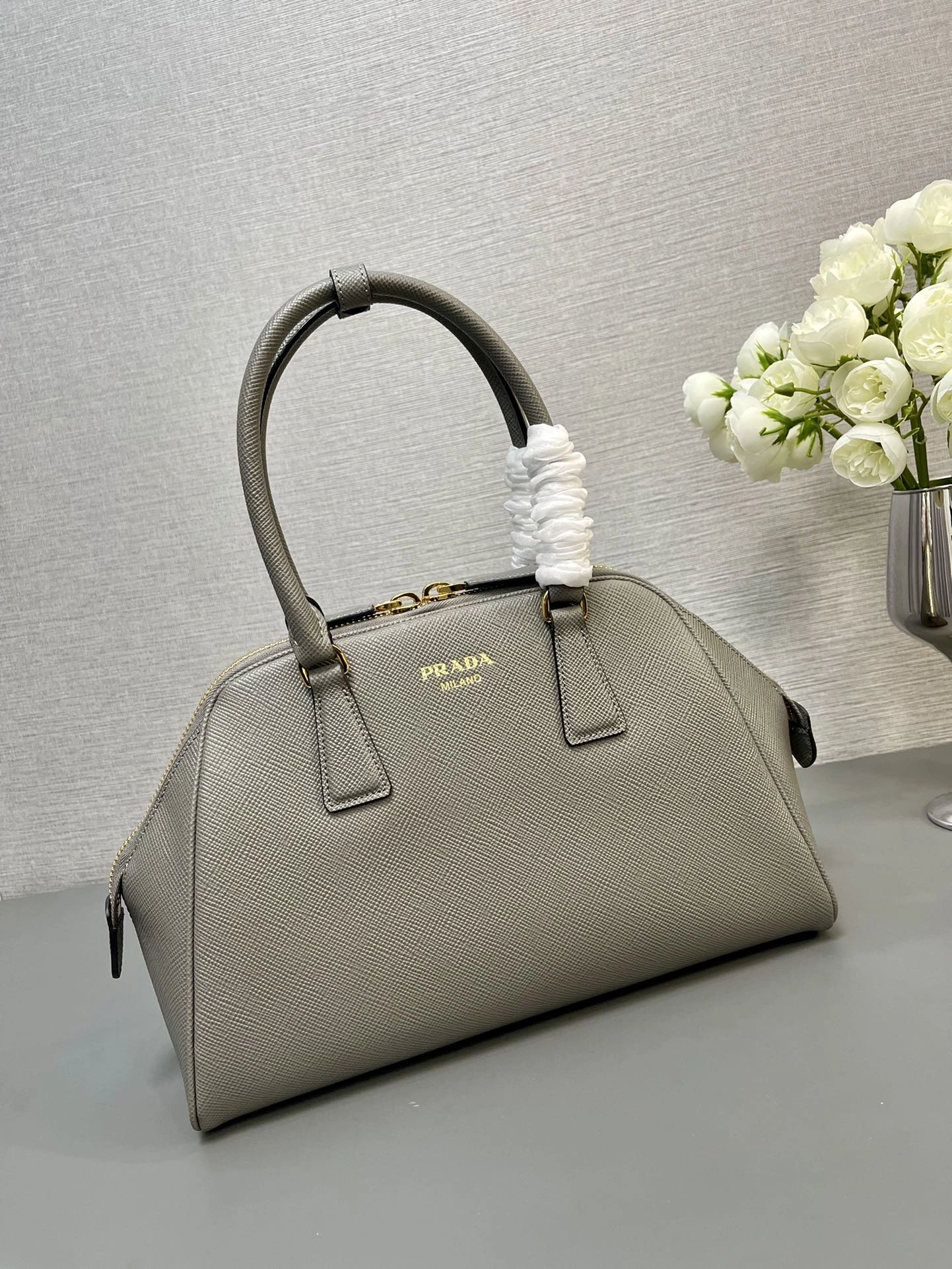WaterResistant Prada Top Handle Bags 71630