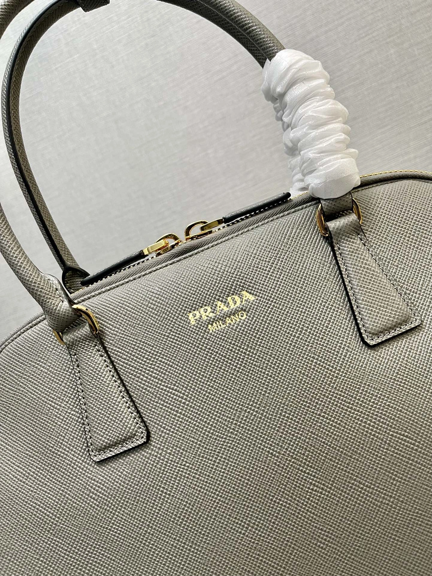 Prada Top Handle Bags Stretchable 71637