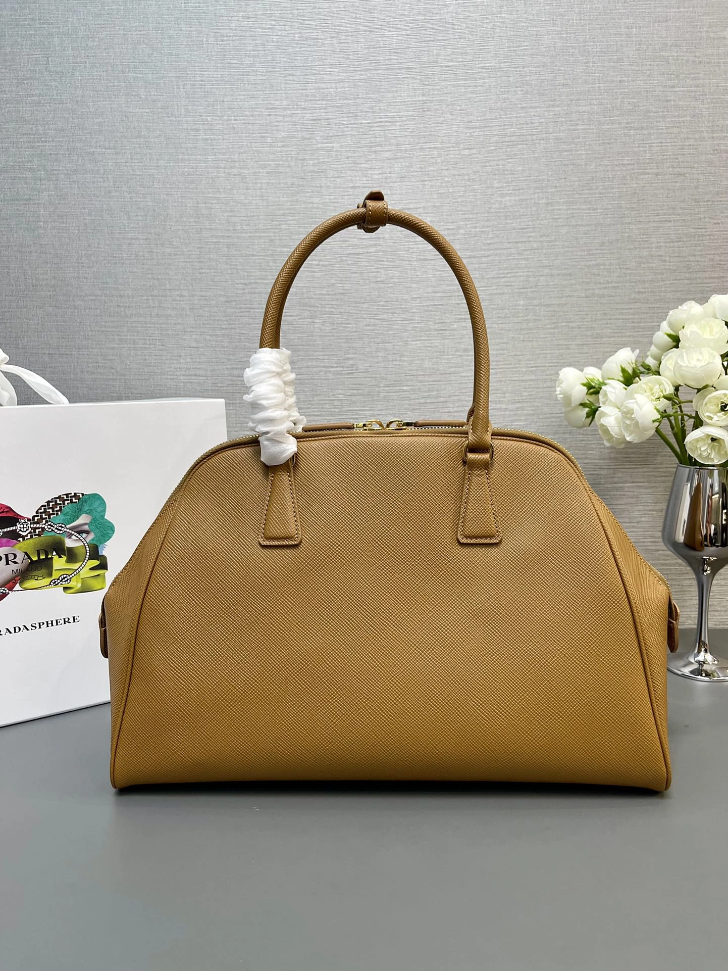 Prada Top Handle Bags Durable 71627
