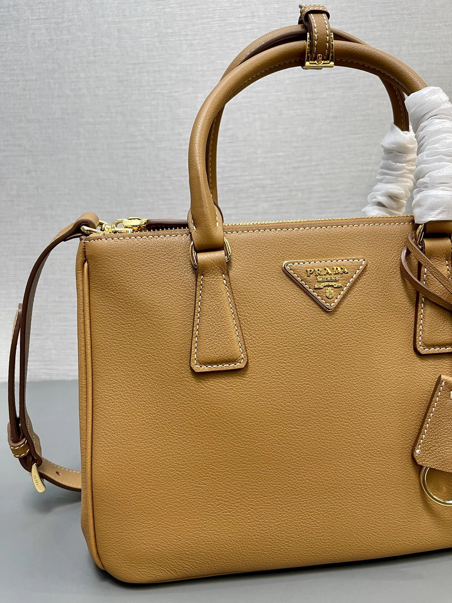 Tailored Prada Top Handle Bags 71653