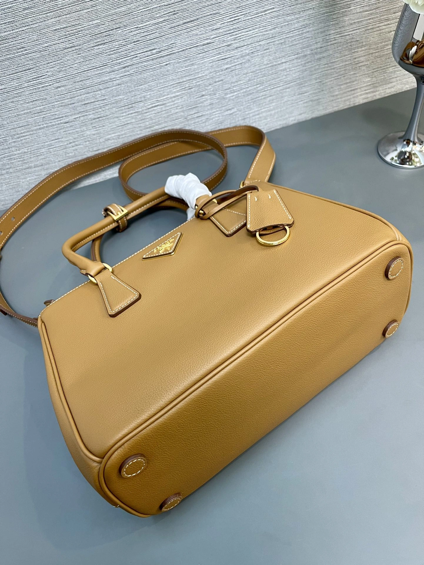 Tailored Prada Top Handle Bags 71653