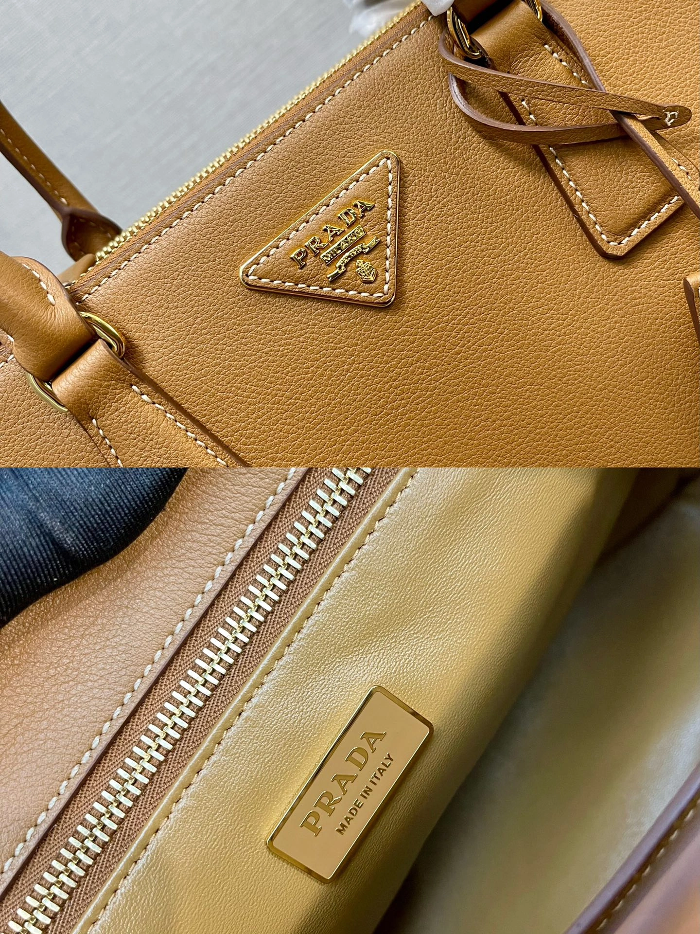 Tailored Prada Top Handle Bags 71653