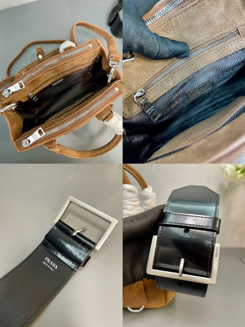 WaterResistant Prada Top Handle Bags 66469