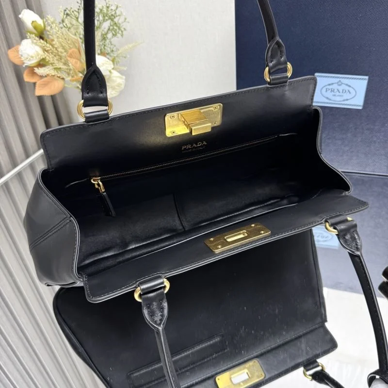 Prada Top Handle Bags ZipUp 45086
