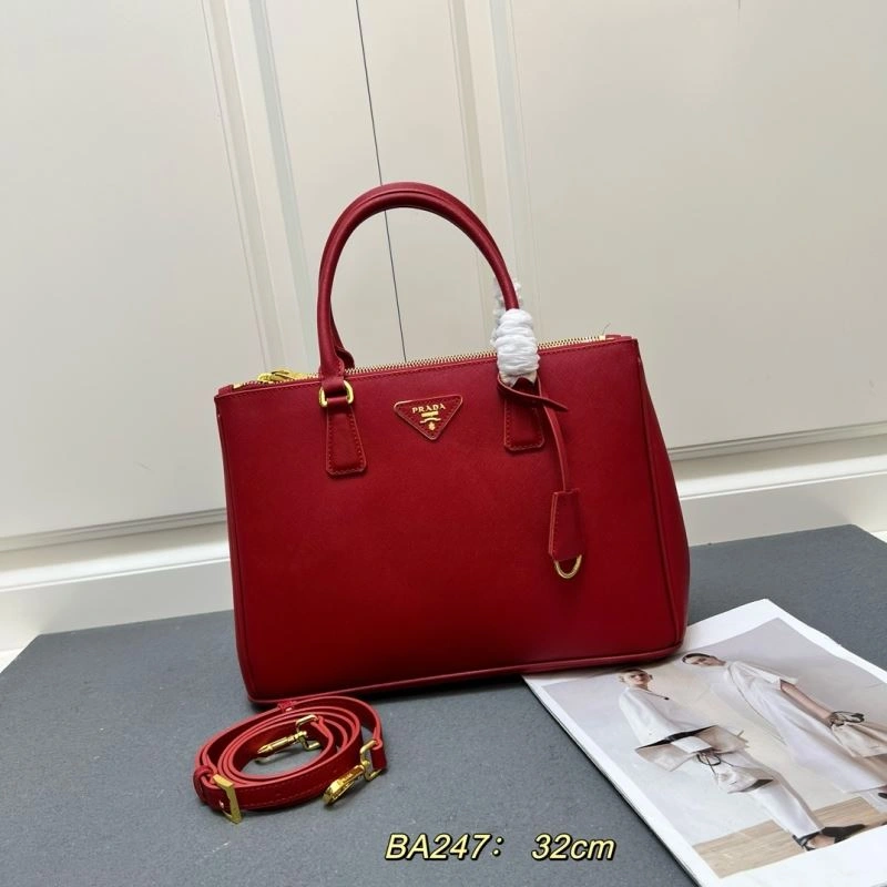 Prada Top Handle Bags ZipUp 82566