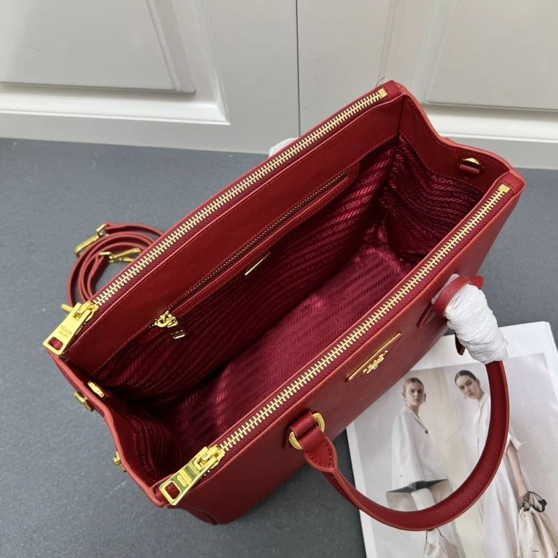Prada Top Handle Bags ZipUp 82566