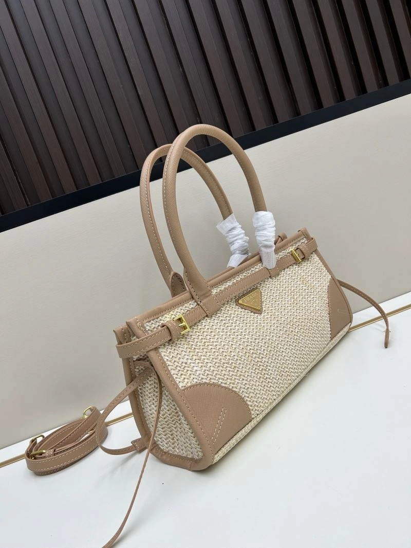 Prada Top Handle Bags Breathable 82596