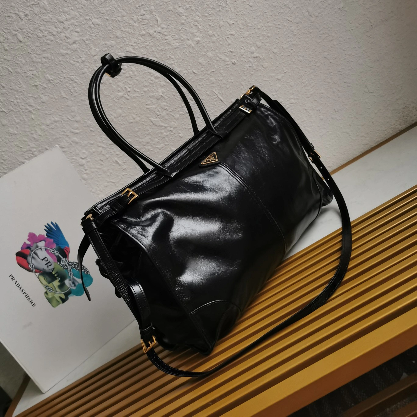Prada Top Handle Bags Compact 73579