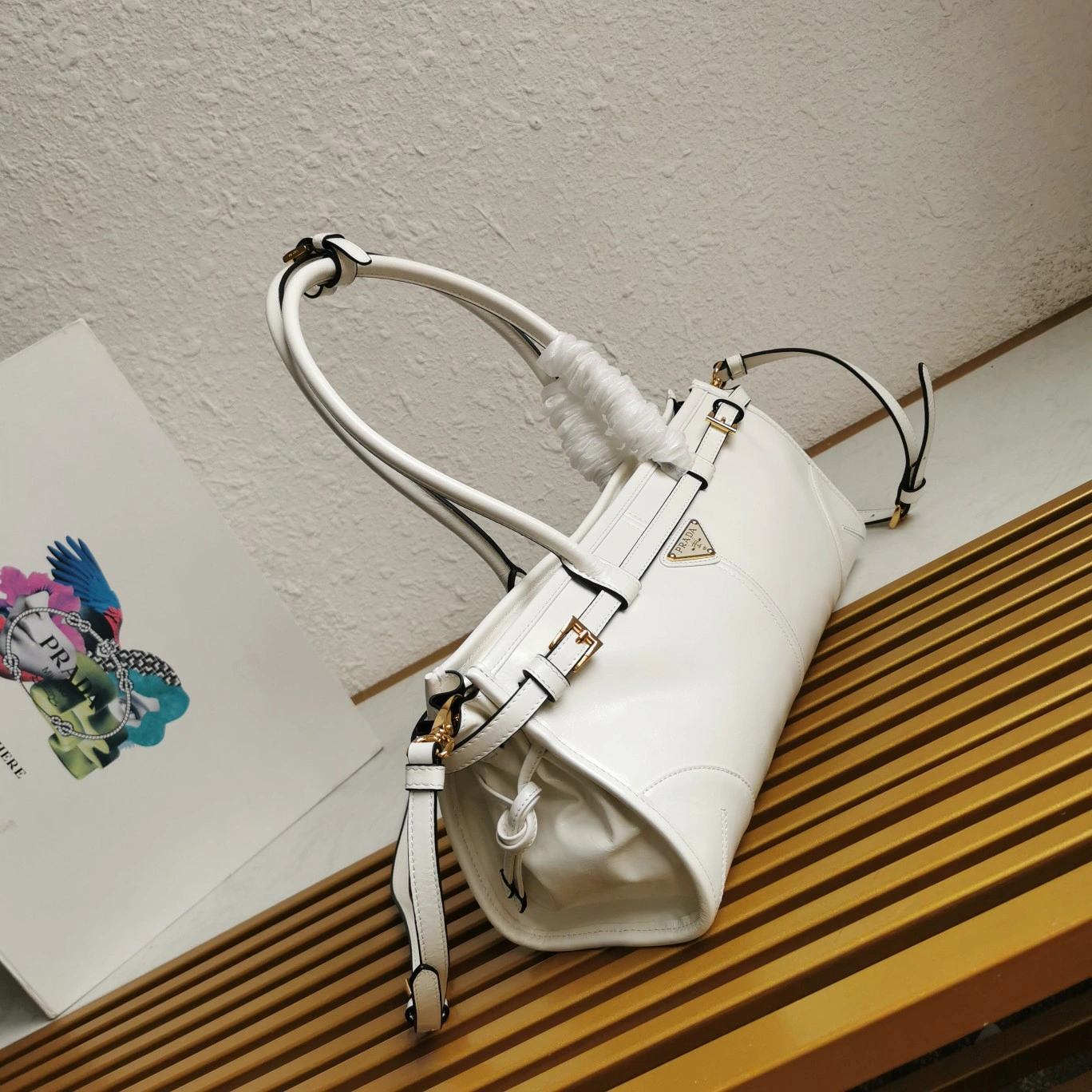 Prada Top Handle Bags SmoothTexture 73582