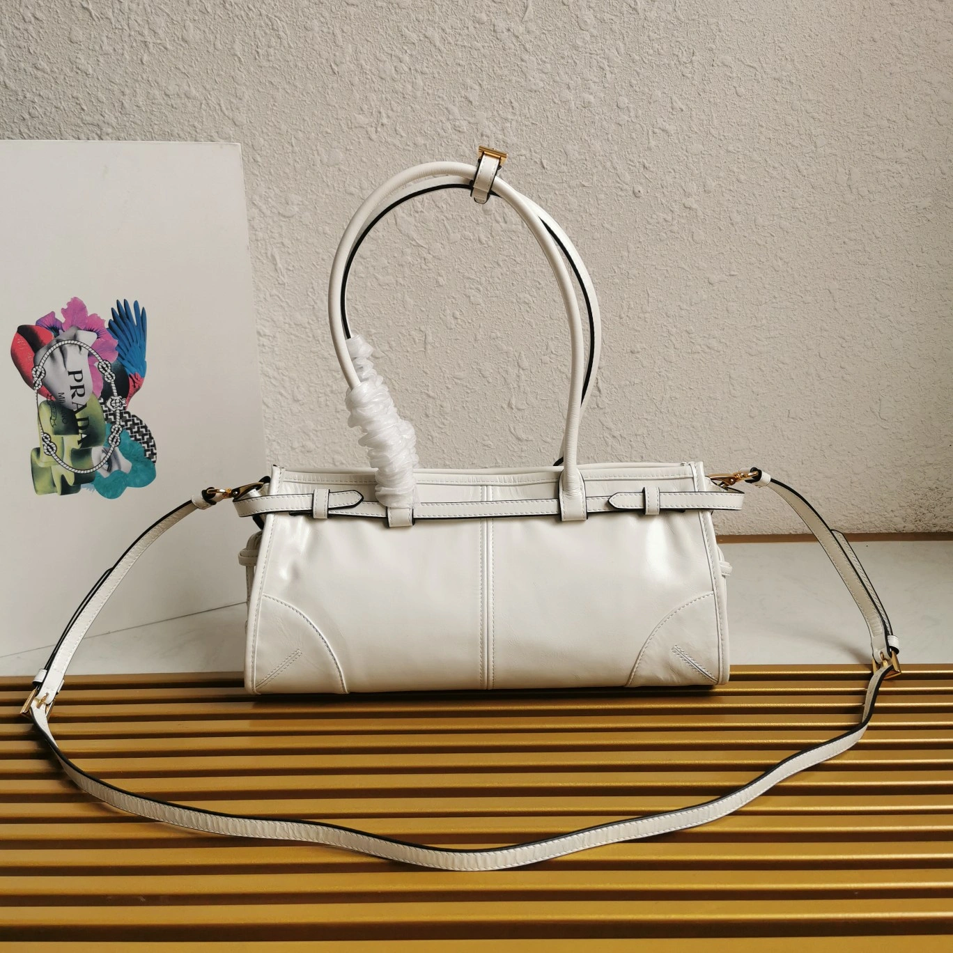 Prada Top Handle Bags SmoothTexture 73582