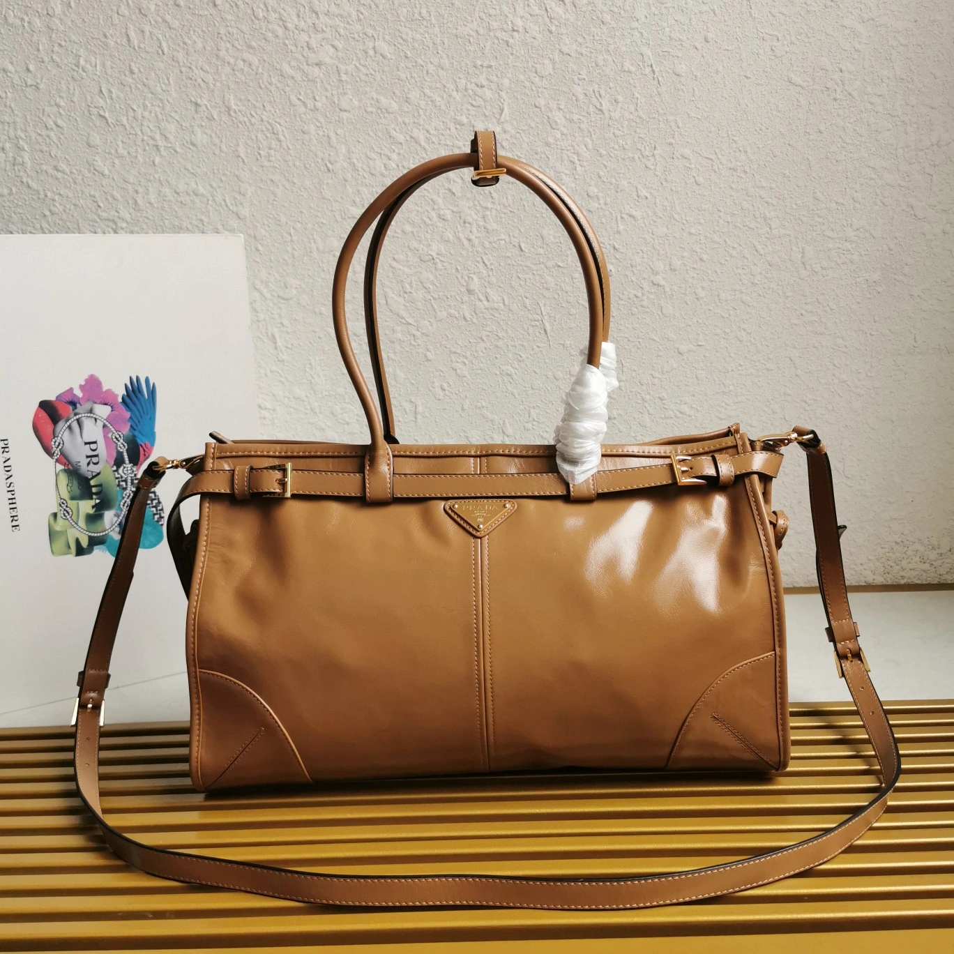 Prada Top Handle Bags Modern 73584