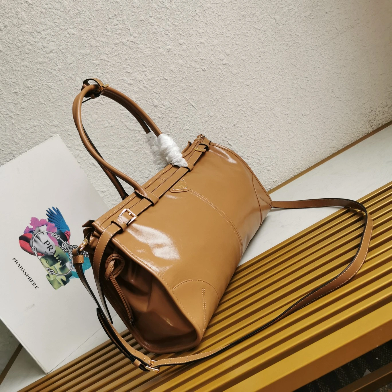 Prada Top Handle Bags Modern 73584