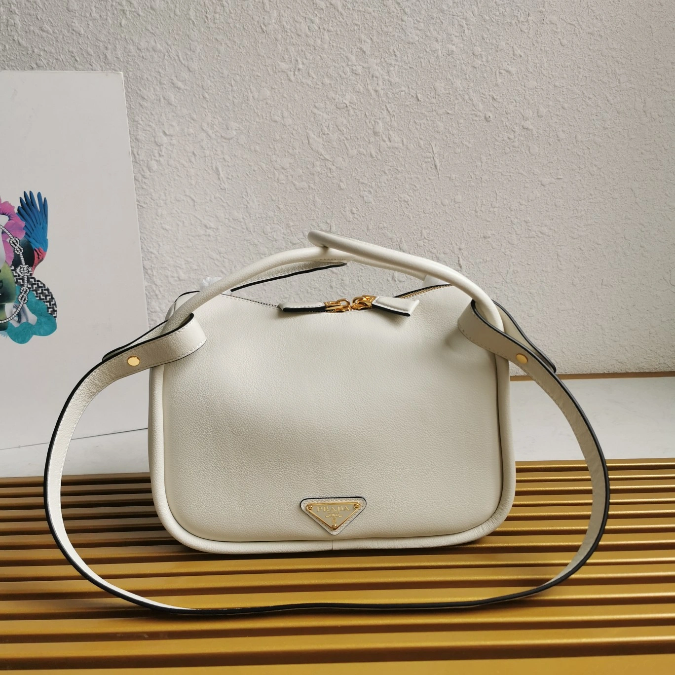 ZipUp Prada Top Handle Bags 71527
