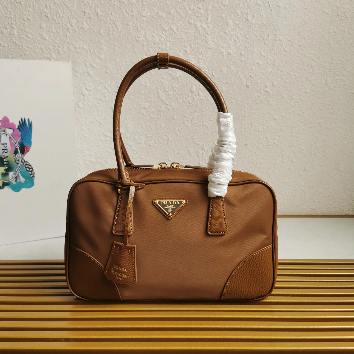 Casual Prada Top Handle Bags 71520