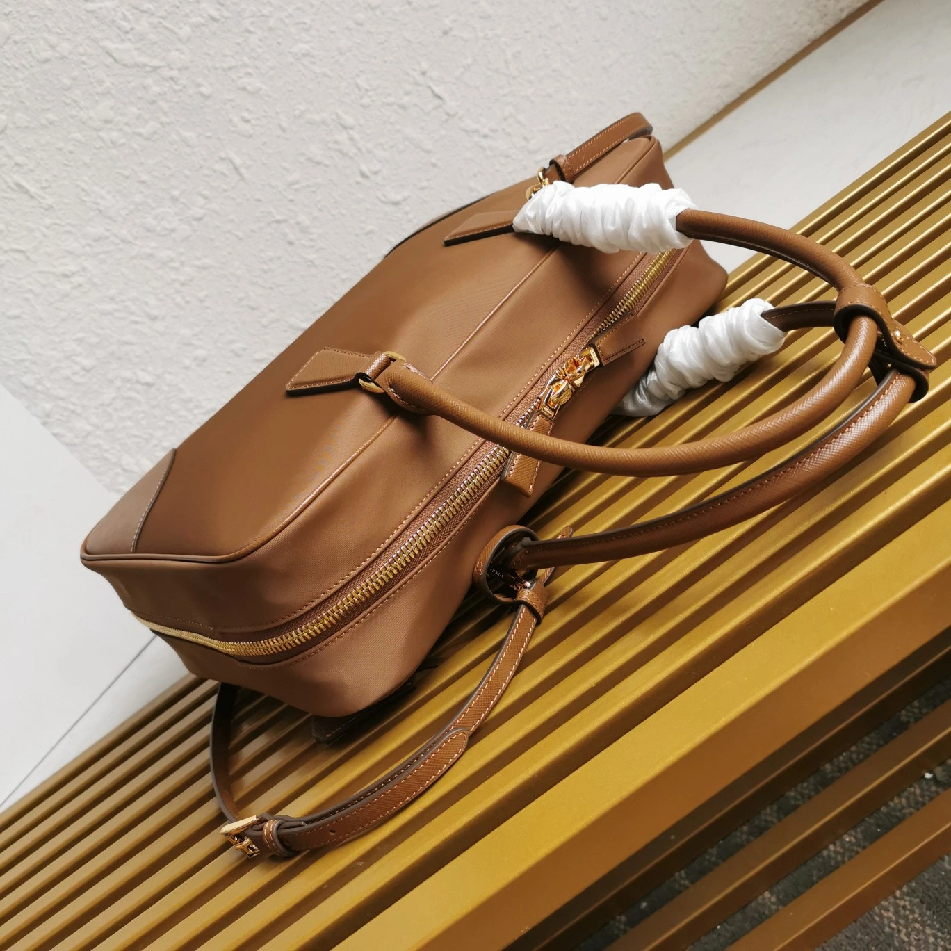 Prada Top Handle Bags Breathable 71546