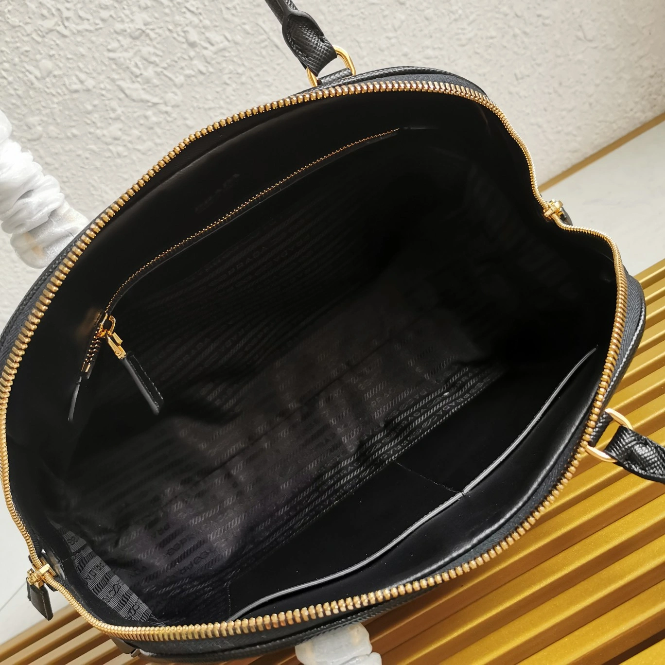 Comfortable Prada Top Handle Bags 71503
