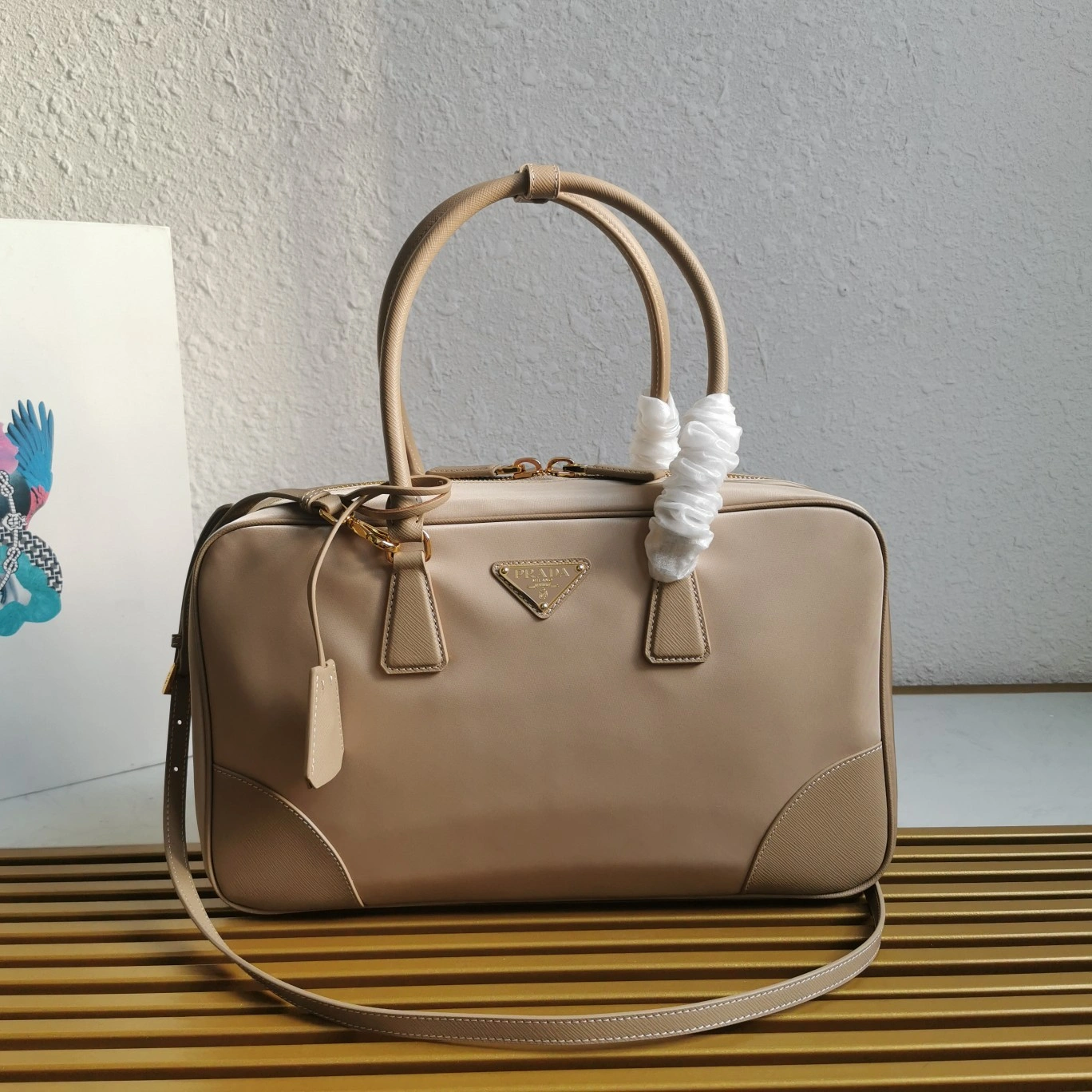 Durable Prada Top Handle Bags 71531
